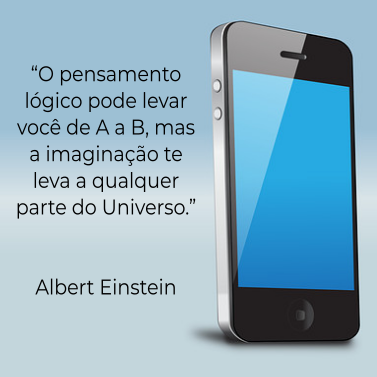 Tecnologia com frase